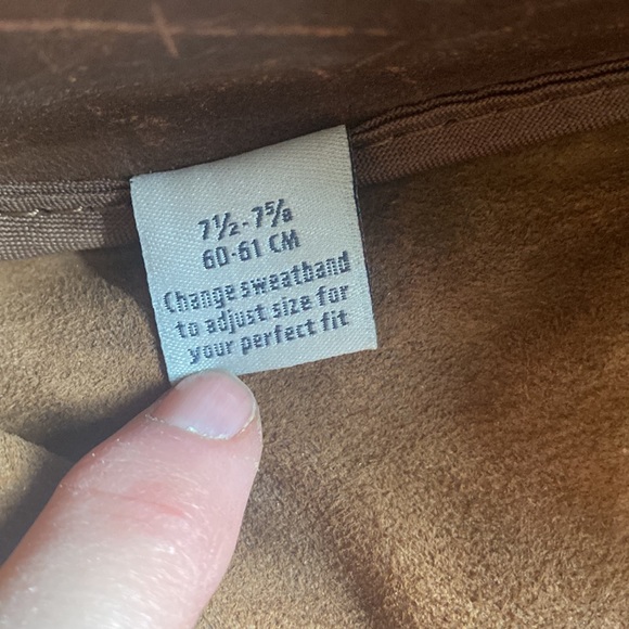 Leather walkabout hat - Picture 7 of 14